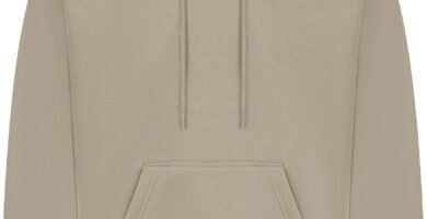 LABEL APPAREL Mens Pullover Fleece Hoodie 300GSM Sweatshirt Hoody Plain Hooded Winter Top