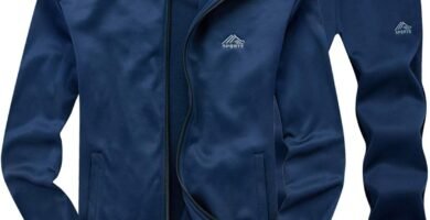 LBL Men’s Casual Tracksuit Set 2 Piece Athletic Sweat Suits Long Sleeve Full-Zip Running Joggers Set