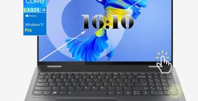 LENOVO Yoga 7I 16″ WUXGA 16:10 2-in-1 Touchscreen Laptop, Intel Core I5-1335U, 2xThunderbolt, Fingerprint Reader, Backlit KB, Wi-Fi 6E, Storm Grey, Win 11 Pro(8GB RAM | 512GB SSD +Pro)