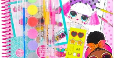 LOL Doll Fashion Art Pad – Makeup & Fashion Design Kit – LOL Gifts for Girls – LOL Colouring Book with Stickers, Paint, Glitter & Gel Pens – Colouring Book for Girls Gifts LOL Doll Fashion Art Pad – Makeup & Fashion Design Kit – LOL Gifts for Girls – LOL Colouring Book with Stickers, Paint, Glitter & Gel Pens – Colouring Book for Girls Gifts