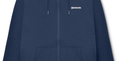 Lambretta Mens Full Zip Hoodie