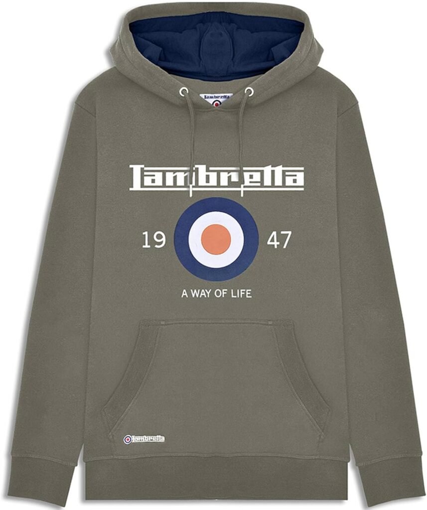 Lambretta Retro Hooded Top