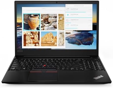 Lenovo ThinkPad E585 15.6″ Laptop – AMD Ryzen 5 CPU, 8GB RAM, 256GB SSD, Windows 11 Pro (Renewed)
