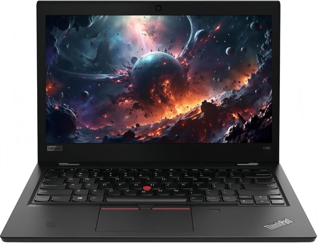 Lenovo ThinkPad L380 Business Laptop, 13.3″ FHD (1920×1080) Screen, Intel i5-8250U, 16GB RAM, 256GB SSD, Webcam, WiFi, BT, US Keyboard, Windows 10 Pro (Renewed)