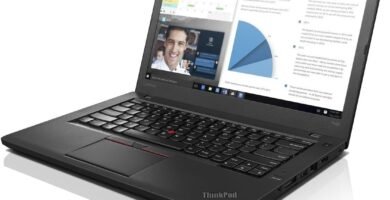 Lenovo ThinkPad T460 i5-6200 2.3GHz 8GB RAM, 256GB SSD DVDRW 14.1 1920 x 1080 (Full HD) LCD Webcam Windows 10 Pro 64 bit WiFi (Renewed) Lenovo ThinkPad T460 i5-6200 2.3GHz 8GB RAM, 256GB SSD DVDRW 14.1 1920 x 1080 (Full HD) LCD Webcam Windows 10 Pro 64 bit WiFi (Renewed)