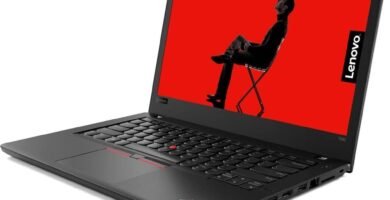 Lenovo ThinkPad T480 Windows 11 Ultrabook – 14″ Full HD Quad Core i5-8350U 16GB 256GB SSD HDMI WebCam WiFi PC Laptop (Renewed)