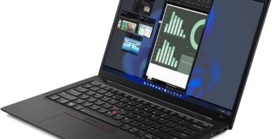 Lenovo ThinkPad X1 Carbon Gen 9, 2TB NVMe 14” Laptop – i7-1185G7 (4 Cores, 4.8Hz), 16GB RAM, WIFI 6 & BT 5.2, Intel vPro, Fingerprint Reader, Free Windows 11 pro upgrade, UK Backlit Keyboard