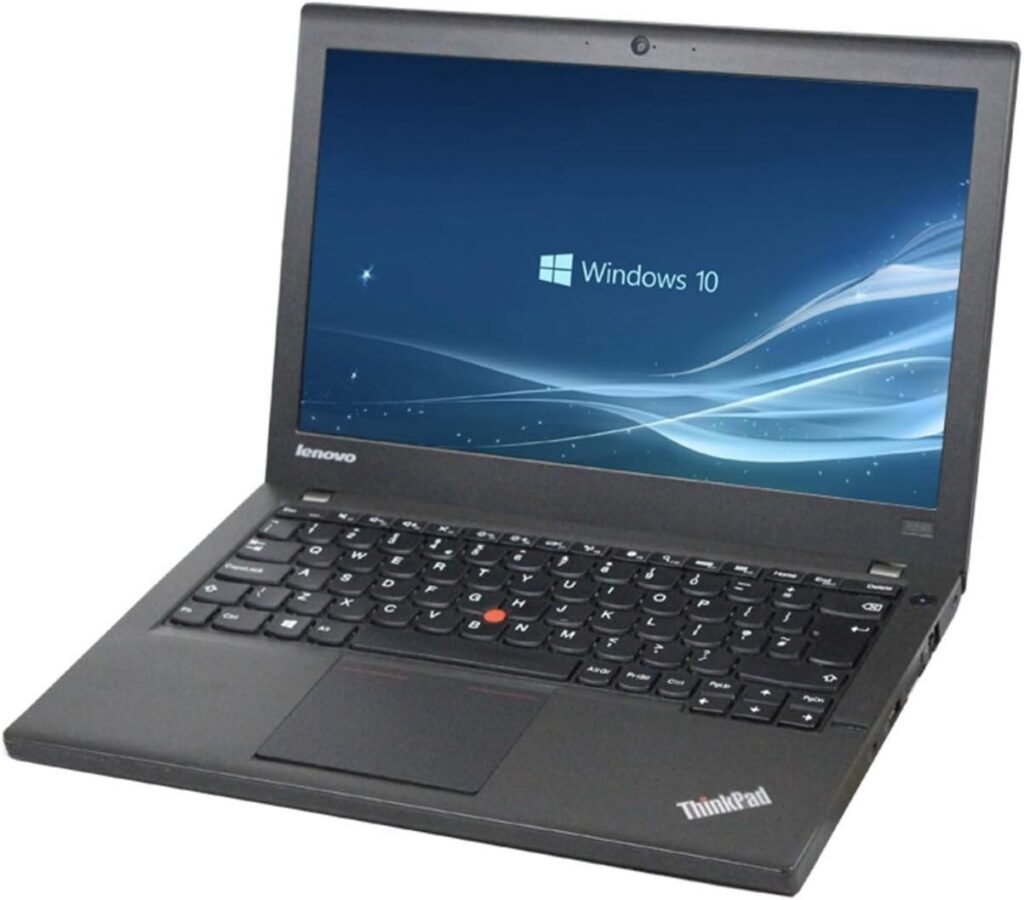 Lenovo ThinkPad X240 12.5in 4th Gen Intel Core i5-4300U 8GB 240GB SSD WiFi WebCam Windows 10 Professional 64-bit (Renewed)