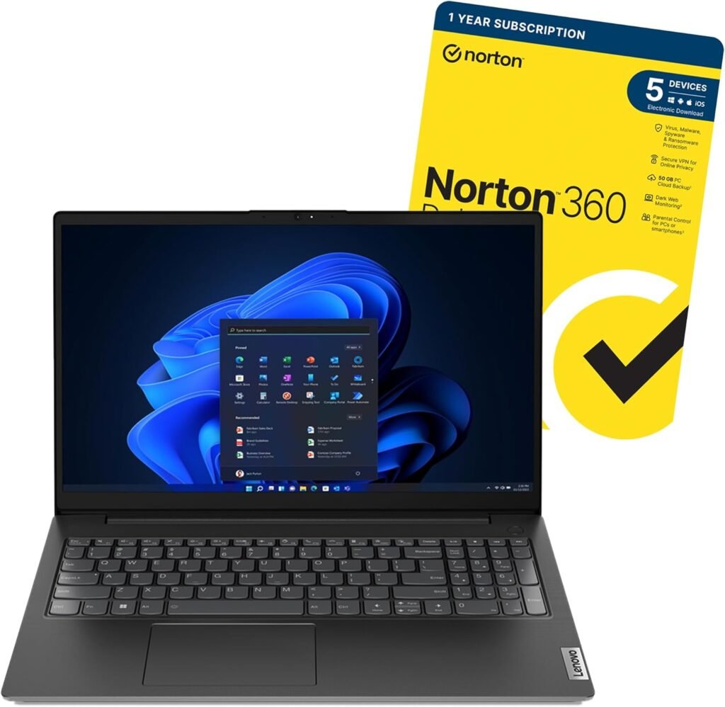Lenovo V15 Gen 4 AMN AMD Ryzen 5 7520U 16GB LPDDR5 RAM 256GB SSD 15.6″ FHD Windows 11 Pro Laptop 82YU00HXUK Lenovo V15 Gen 4 AMN AMD Ryzen 5 7520U 16GB LPDDR5 RAM 256GB SSD 15.6″ FHD Windows 11 Pro Laptop 82YU00HXUK
