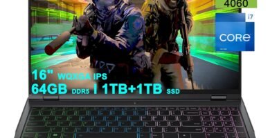 Lenovo legion Pro 5i Gaming Laptop | 16″ WQXGA 165Hz 100% sRGB | 13th Gen Intel 16-Core i7-13700HX | 64GB DDR5 1TB+1TB SSD | GeForce RTX4060 8GB | RGB Backlit Fast Charging Win11 + HDMI Cable Lenovo legion Pro 5i Gaming Laptop | 16″ WQXGA 165Hz 100% sRGB | 13th Gen Intel 16-Core i7-13700HX | 64GB DDR5 1TB+1TB SSD | GeForce RTX4060 8GB | RGB Backlit Fast Charging Win11 + HDMI Cable