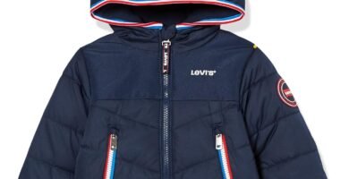 Levi’s Baby Boys’ LVN Mixed Media Puffer 6ed553 Jacket