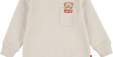 Levi’s Baby Boys’ Lvb Bear Pocket Crewneck 6ek227 Coordinated Outfits