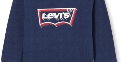 Levi’s Baby Boys’ Lvb Glow Effect Ls Batwing 6ej268 Tshirt