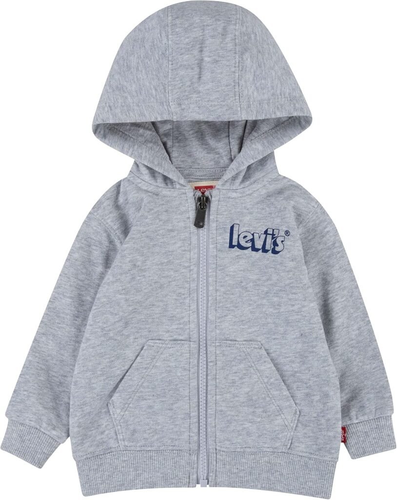 Levi’s Baby Boys’ Lvb Logo Full Zip Hoodie 6ee576 Hooded Sweatshirt Levi’s Baby Boys’ Lvb Logo Full Zip Hoodie 6ee576 Hooded Sweatshirt