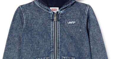 Levi’s Baby Boys’ Lvb Logo Indigo Full Zip Hoodi 6ej188