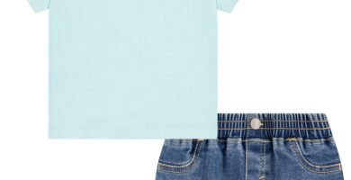 Levi’s Baby Boys’ Lvb Mascot Batwing Short Set 6eh787