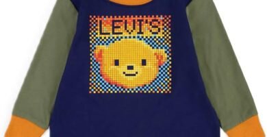 Levi’s Baby Boys’ Lvb Pixel Colorblock Ls Tee 6ej085 Tshirt