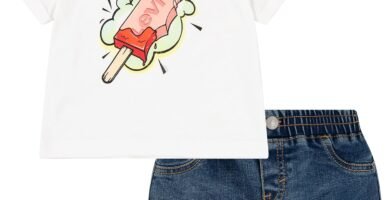 Levi’s Baby Boys’ Lvb Popsicle Short Set 6eh013