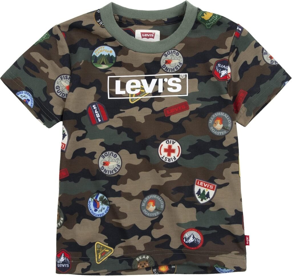 Levi’s Baby Boys’ Lvb Short Sleeve Scout Badge T 6ef773 S/S TEE