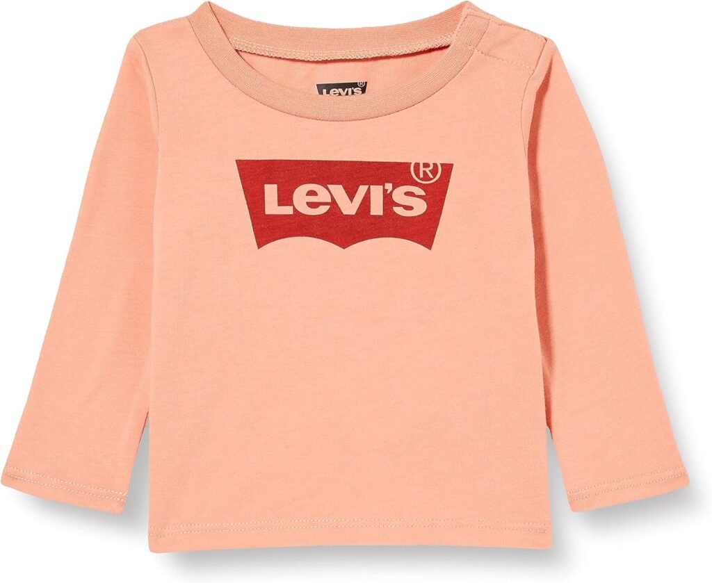 Levi’s Baby Girls’ Lvg L/S Batwing Tee T-Shirt