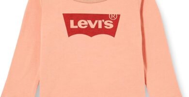 Levi’s Baby Girls’ Lvg L/S Batwing Tee T-Shirt