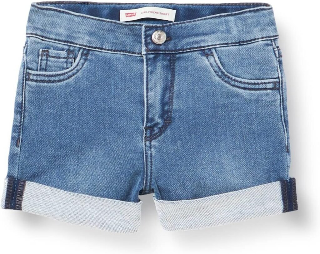Levi’s Baby Girls’ Lvg Roll Up Denim Shorts 1eb192