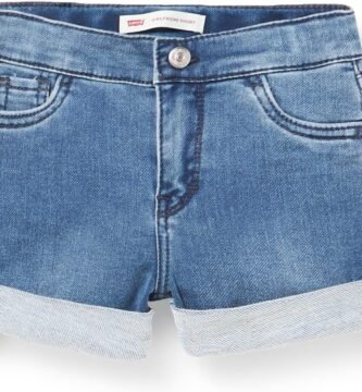 Levi’s Baby Girls’ Lvg Roll Up Denim Shorts 1eb192