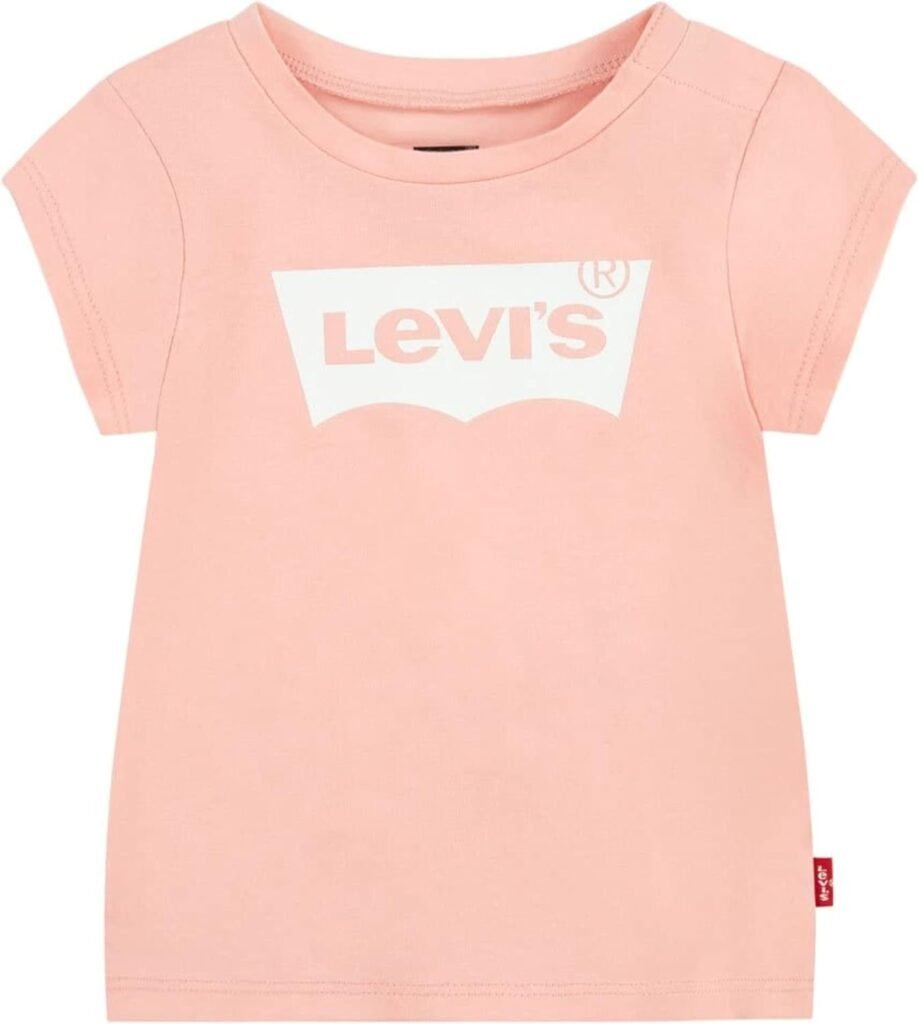 Levi’s Baby Girls’ Lvg Ss Batwing a Line Tee 1eb526 T-Shirt Levi’s Baby Girls’ Lvg Ss Batwing a Line Tee 1eb526 T-Shirt