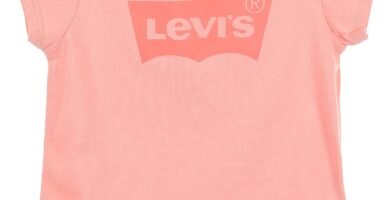 Levi’s Baby Girls’ Ss Batwing a Line Tee 1eb526