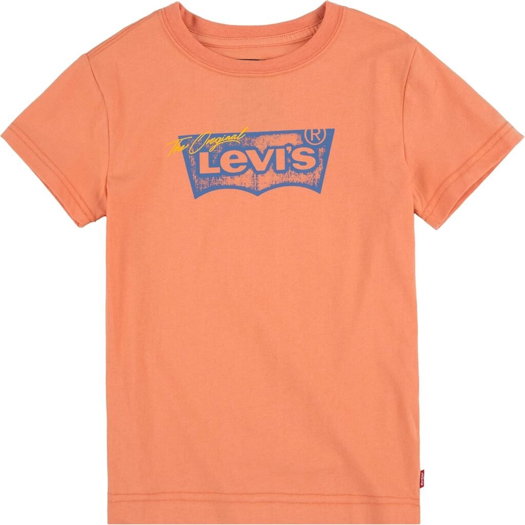 Levi’s Boy’s Lvb Distressed Batwing Tee 8eh225 SS Levi’s Boy’s Lvb Distressed Batwing Tee 8eh225 SS