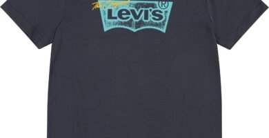 Levi’s Boy’s Lvb Distressed Batwing Tee 9eh225 SS