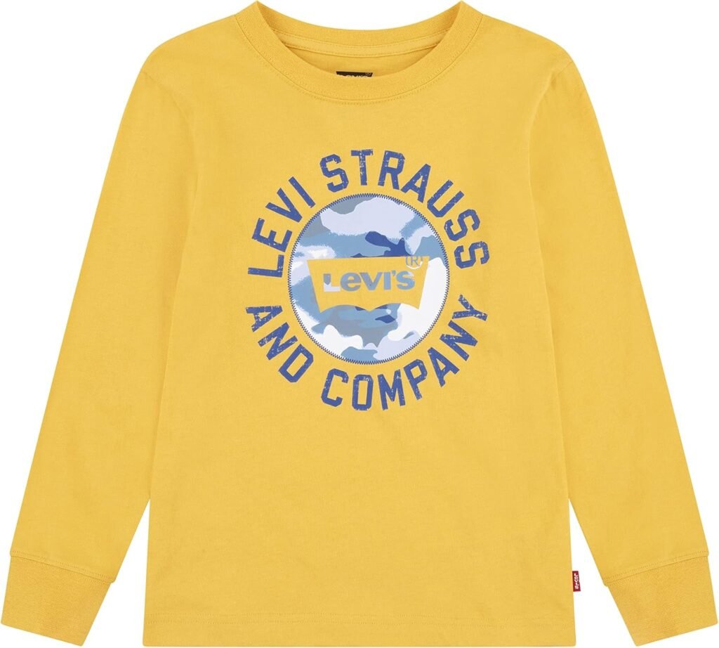 Levi’s Boy’s Lvb Metal Tee 8eh300 LS