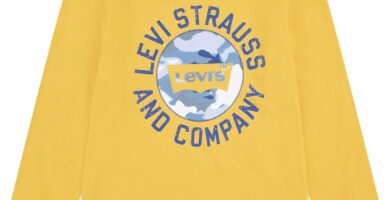 Levi’s Boy’s Lvb Metal Tee 8eh300 LS