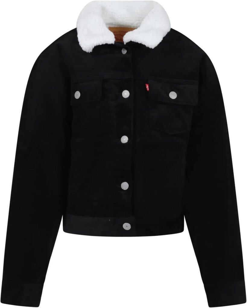 Levi’s Girl’s Lvg Baby Baggy Corduroy Trucke 3ej310 Denim Jacket Levi’s Girl’s Lvg Baby Baggy Corduroy Trucke 3ej310 Denim Jacket