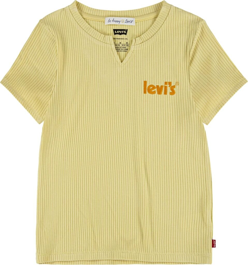 Levi’s Girl’s Lvg Short Sleeve Notch Baby Te 3ee410 TEE