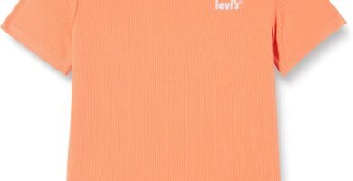 Levi’s Girl’s Lvg Short Sleeve Notch Baby Tee 4ee410