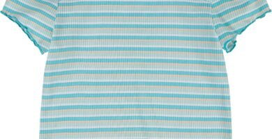 Levi’s Girl’s Lvg Ss Ribbed Baby Tee Shirt 3ee327