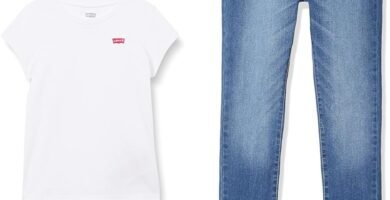 Levi’s Kids LVG S/S Batwing Tee and 711 Skinny Jean