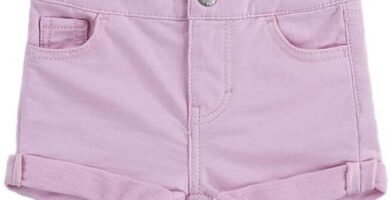 Levi’s Kids Roll Up Denim Shorts Baby Girls