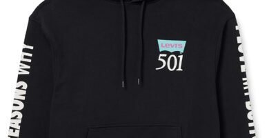 Levi’s Men’s Relaxed Graphic Sweatshirt Hoodie