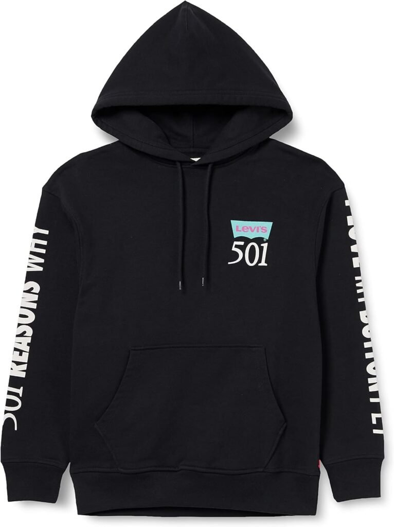 Levi’s Men’s Relaxed Graphic Sweatshirt Hoodie Levi’s Men’s Relaxed Graphic Sweatshirt Hoodie