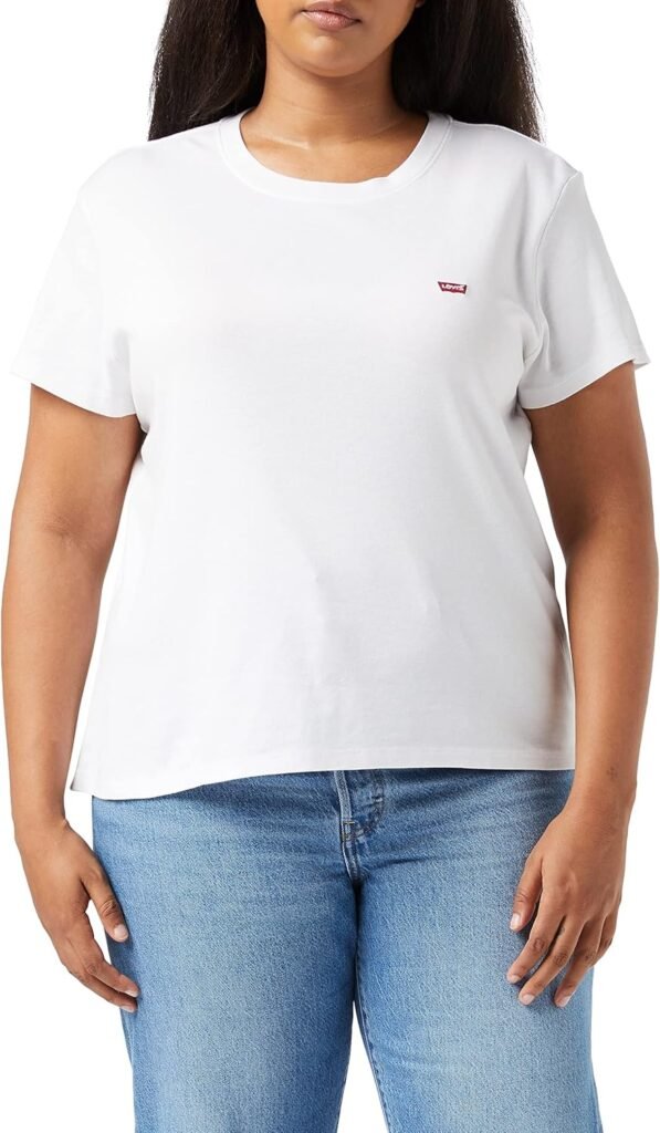 Levi’s Women’s Plus Size SS Baby Tee T-Shirt