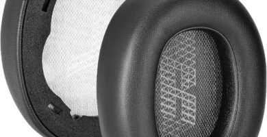 Live 650 BTNC E65BTNC Ear Cushion Memory Foam Ear Pads Replacement Compatible with JBL E65 E65BTNC / Duet NC/Live 650BTNC Live 660 BTNC Headphones (Black)