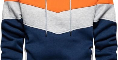 Long Sleeve for Man Winter Fall Color Block Sport Athletic Thermal Hooded Hood Outfit Sweatshirt Mens 2024