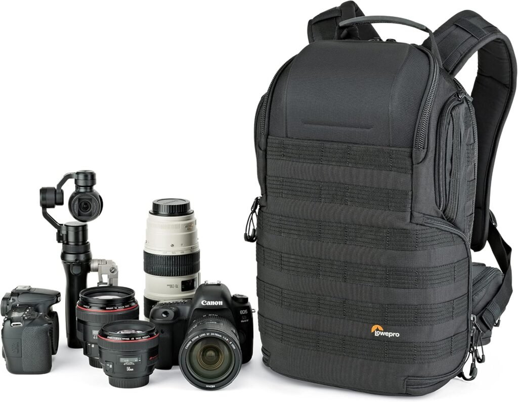 Lowepro ProTactic 350 AW II Modular Backpack with Recycled Material, Camera Bag for Professional Use, Insert for Macbook Laptop Up to 13 Inch, Backpack for Professional Cameras and Drones LP37176-GRL Lowepro ProTactic 350 AW II Modular Backpack with Recycled Material, Camera Bag for Professional Use, Insert for Macbook Laptop Up to 13 Inch, Backpack for Professional Cameras and Drones LP37176-GRL