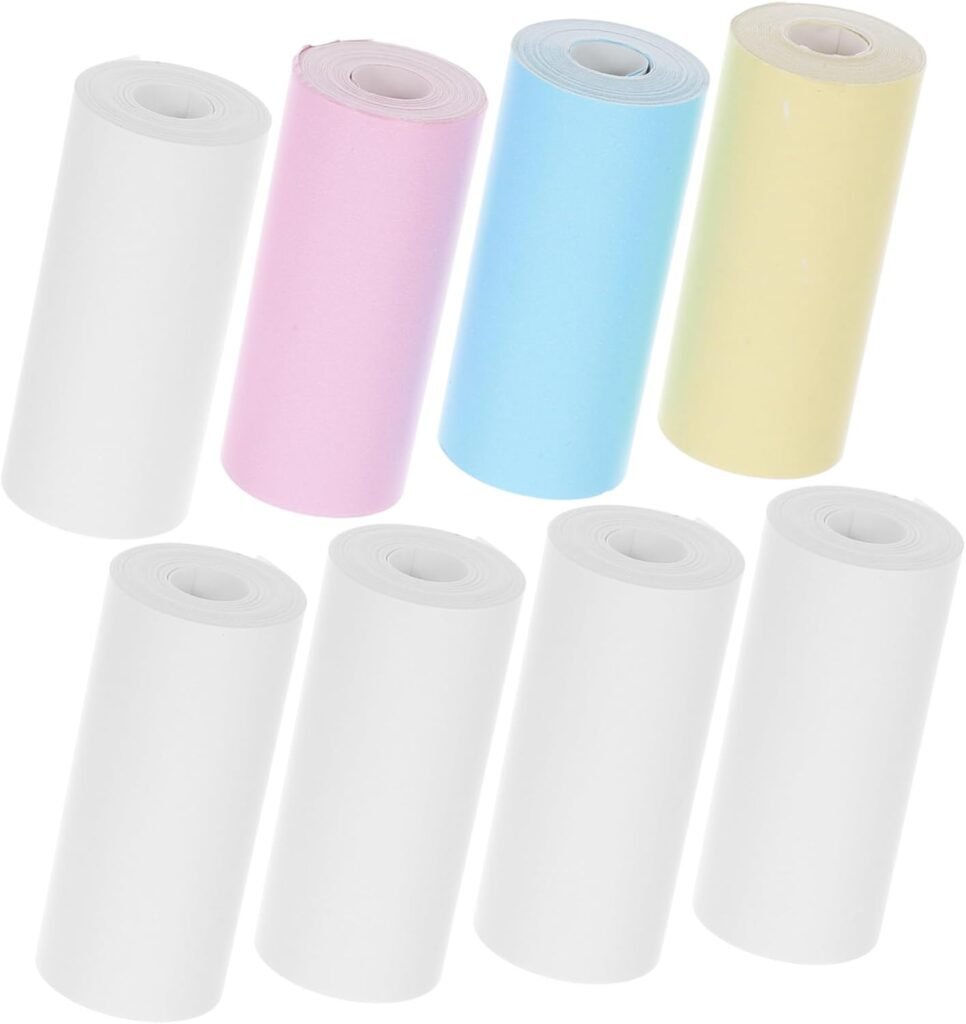 Lurrose 1set 1set Thermal Paper Printer for Labels Sticker Printer Mini Photo Printer Mini Room Cameras Mini Printer Paper Printing Camera Paper Pocket Printer Paper 18rolls 18rolls Lurrose 1set 1set Thermal Paper Printer for Labels Sticker Printer Mini Photo Printer Mini Room Cameras Mini Printer Paper Printing Camera Paper Pocket Printer Paper 18rolls 18rolls