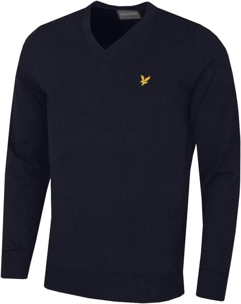 Lyle and Scott Men Golf V Neck Pullover