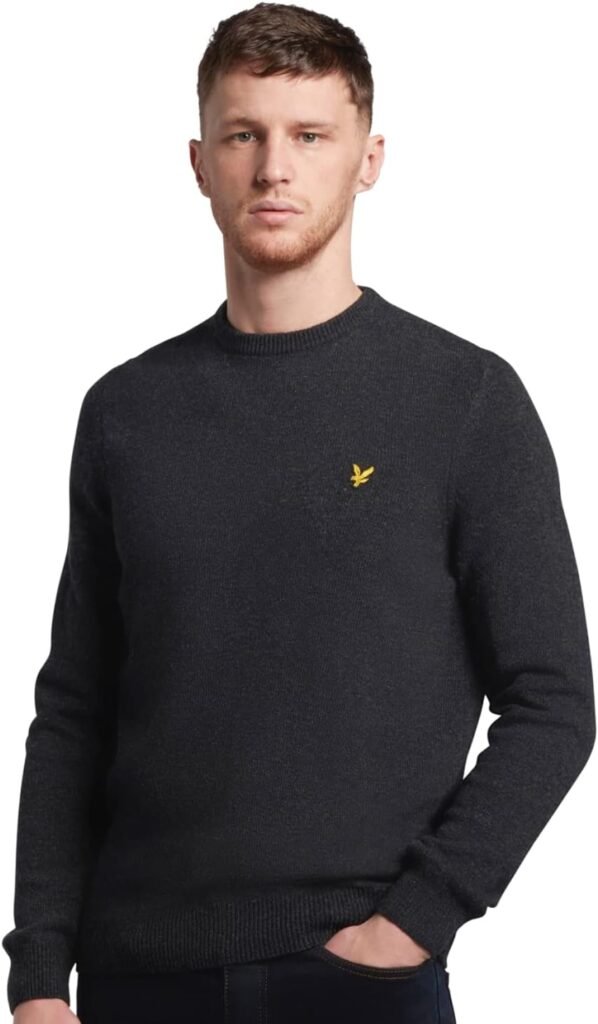 Lyle and Scott Men’s Crew Neck Lambswool Jumper