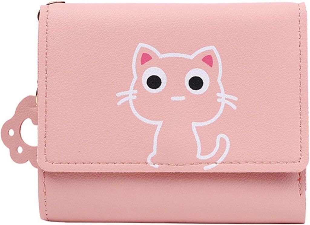 MAIGO Cat Purse – Cute Pink Cat Wallet, Bi-fold Fashion Small Kawaii Wallet Cat, Cute Purse Pets Wallets, Cat Gifts for Cat Lovers Girls Women, Girls Purses for Teenagers, Cute Cat Gifts for Women MAIGO Cat Purse – Cute Pink Cat Wallet, Bi-fold Fashion Small Kawaii Wallet Cat, Cute Purse Pets Wallets, Cat Gifts for Cat Lovers Girls Women, Girls Purses for Teenagers, Cute Cat Gifts for Women