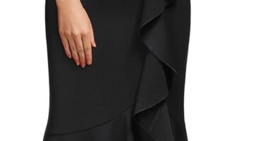 MISSMAY Women’s Vintage Lace 2/3 Sleeves Evening Party Bridesmaid Formal Long Dress MISSMAY Women’s Vintage Lace 2/3 Sleeves Evening Party Bridesmaid Formal Long Dress